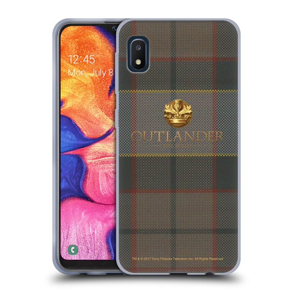 Head Case Designs Officially Licensed Outlander Tartans Fraser Soft Gel Case Compatible with Samsung Galaxy A10e (2019)