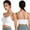 White, variant on Leutsin Wireless Tank Top Bra Woman Bras With String Quick Dry Shockproof Running Fitness Large Size Underwear