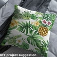 thumbnail image 2 of jejeloiu Pineapple Fabric by the Yard 5 Yards,Tropical Plant Monstera Fabric for Sewing,Pink Yellow Flower Home Decor Fabric by the Yard For Girls,Super Cozy Room Decor, 2 of 6