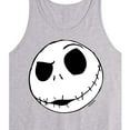 thumbnail image 2 of The Nightmare Before Christmas - Jack Face - Men's Jersey Tank Top, 2 of 4