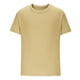 thumbnail image 4 of Tops para hombre, blusas y camisas de manga corta con cuello redondo para hombre, camiseta de punto acanalada para hombre, camisa informal de manga corta con cuello redondo y textura ajustada, blusa p, 4 of 6
