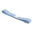 thumbnail image 4 of Buyless Fashion Kids Toddlers Baby Adjustable Elastic Stretch Belt with Silver Buckle - 5101-Light-Blue, 4 of 7