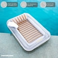 thumbnail image 7 of Swimline Luxe Edition Inflatable Suntan Tub Floating Pool Lounger (3 Pack), 7 of 7