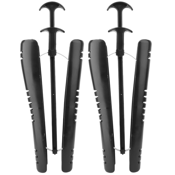 1 Pair Boot Stretcher, Black Shoe Stretcher 1 Pair Shoe Stretcher, Shoe Shaper With Handle For Displaying Shoes For Expanding Shoes