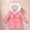 Pink, variant on Teen Girls Winter Coats Hooded Puffer Jacket Blue Puffer Jacket Zipper Long Sleeve Thicken Waterproof Jacket Kids Jacket for Girls 11-12 Years
