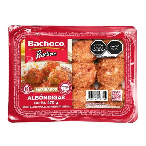 Albóndigas Prácticos Bachoco 470g