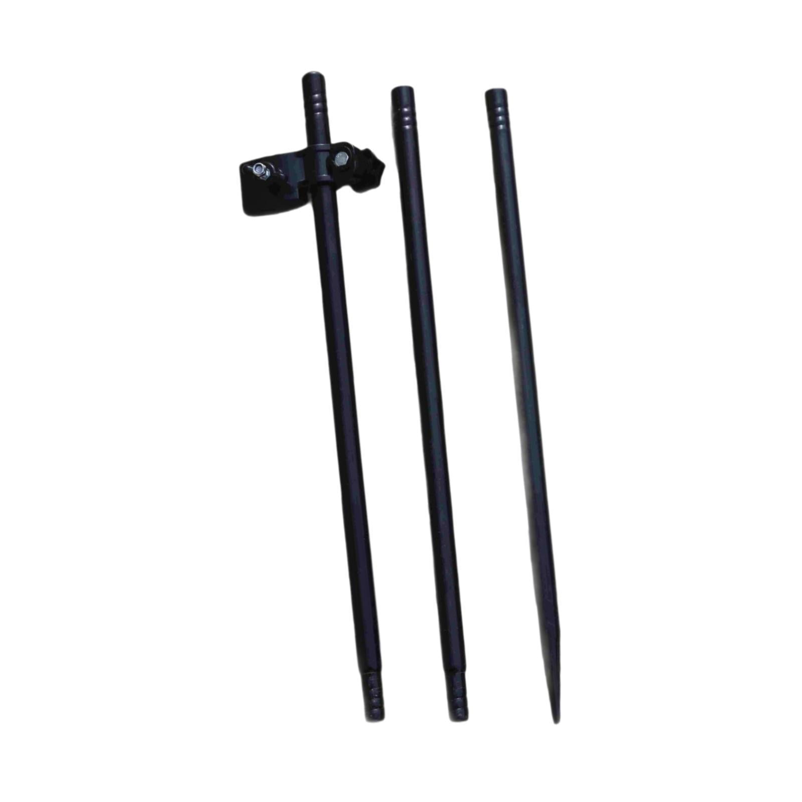 Rushawy Beach Umbrella Anchor Robust And High-performance Umbrella Stand in Black Iron