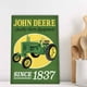 thumbnail image 5 of Tractor John Deere Desde 1837 Letrero De Metal En Relieve - Letrero Vintage De John Deere Para Garaje O Cueva Del Hombre, 5 of 5