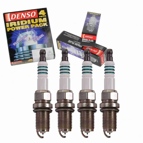 4 pc DENSO 5352 Iridium Power Spark Plugs for IK20G Ignition Wire Secondary