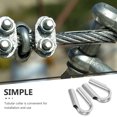 thumbnail image 2 of Miangastore Couvercle en Acier Inoxydable Argent 2 Pcs Il Renforcé M12, 2 of 8