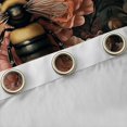 thumbnail image 4 of Homewish 3D Rustic Bee Blackout Curtains Set of 2 (52x84 Each) for Adult, Vintage Western Flower Floral Window Curtains, Cartoon Animal Curtains and Drapes, Blackout Curtains Bedroom Decor, 4 of 6