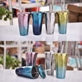 thumbnail image 4 of Kearding Taza de agua con botellas de paja para niños y adultos, tetera de viaje para senderismo, taza de café y bebida de acero inoxidable, vajilla Utensilios de cocina Oro Púrpura Kearding HA066249-05, 4 of 6