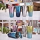 thumbnail image 2 of Ounissouiy Taza de agua con botellas de paja para niños y adultos, hervidor de viaje para acampar, taza portátil de acero inoxidable para bebidas, Utensilios de cocina Oro Púrpura Ounissouiy HA066249-05, 2 of 6