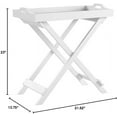 thumbnail image 3 of Lavish Home 80-FT-11 End Table - White, 3 of 8