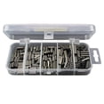 thumbnail image 3 of 300 PCS Mini cobre doble barril engarzado mangas pesca línea tubo conector (L), 3 of 7