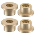 thumbnail image 6 of Uxcell 6x10x8mm Flange Sleeve Bearings Sintered Bronze Self-Lubricating Bushing 4 Pack, 6 of 6