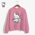 thumbnail image 5 of Sudadera con capucha con estampado de HELLO KITTY para mujer, ropa de calle, sudaderas con capucha de gran tamaño, sudaderas cortas con capucha para mujer Y2k, 5 of 5