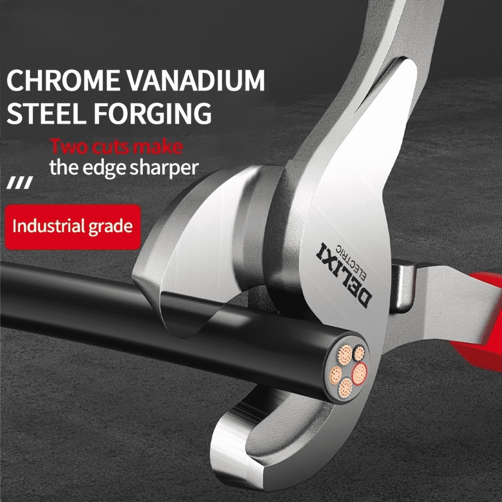 6/8/10 Inch Cable Cutter, Wire Cutter, with Stripping Hole, Manual Tool, Suitable for Home Decoration, Electrician, Cable Cuttin