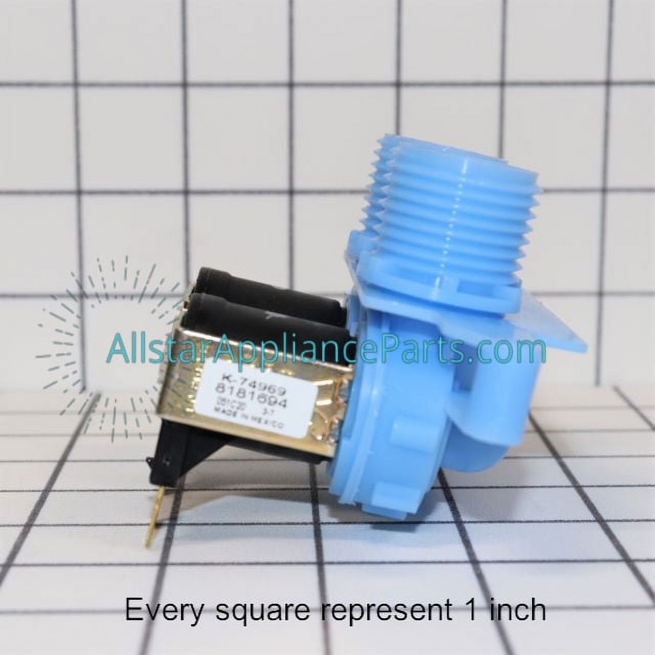 Whirlpool Washing Machine Water Inlet Valve WP8181694