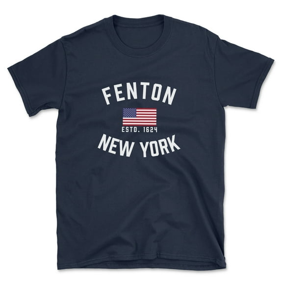 Fenton New York Patriot Men's Cotton T-Shirt
