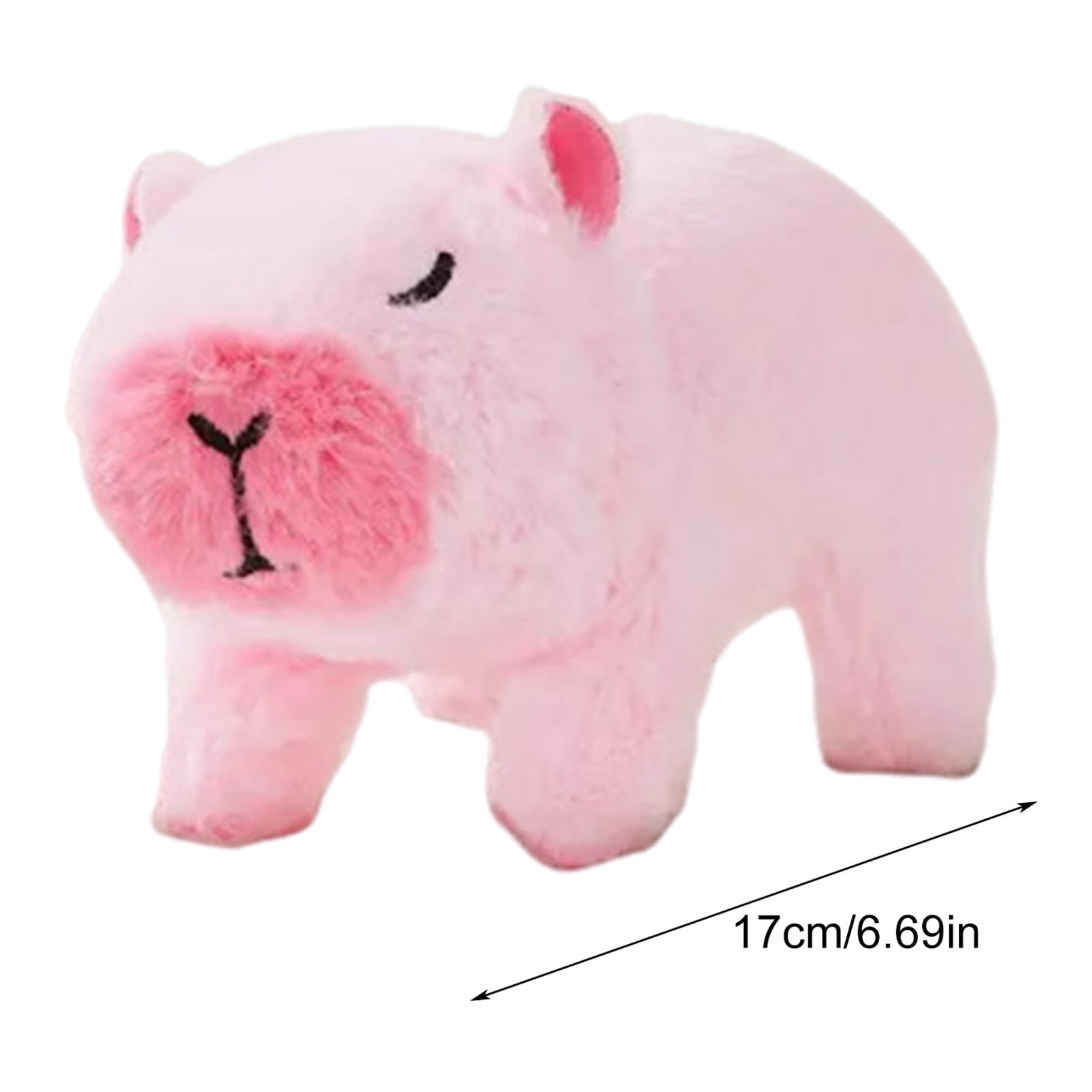 YIFAEUX Electric Plush Capybara Toy Interactive Simulation Sound Walking Animal Toy Toddlers Boys Girls Educational Baby Tummy Time Crawling Animal Toy