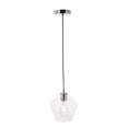 thumbnail image 4 of Living District LD2256C Gene 1 Light Chrome & Clear Glass Pendant, 4 of 4