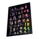thumbnail image 5 of Injueey Pegatinas transparentes Suministros de arte hermoso Decoración de uñas Embalaje de regalo Kits de álbumes de recortes multiusos Pareja 2Conjunto, 5 of 6