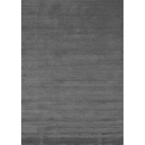 Ahgly Company Indoor Rectangle Abstract Gray Contemporary Area Rugs, 2' x 5'