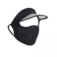 thumbnail image 1 of 2xCubierta facial Sombrero para el sol Mascarilla facial para mujer con ala de sombrero para escalar viajes al aire libre 2 piezas, 1 of 8