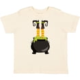 thumbnail image 3 of Inktastic Halloween, Witch Cauldron, Witch Legs, Potion Boys or Girls Toddler T-Shirt, 3 of 5