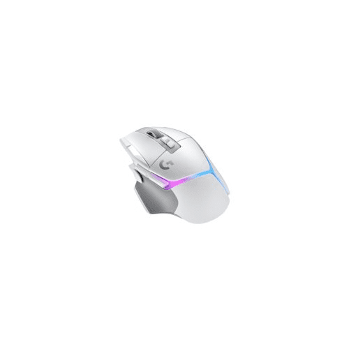Logitech G502 X Plus Wireless Gaming Mouse (White) with 4