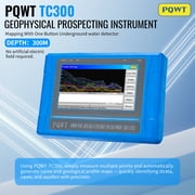 PQWT TC300 Water Detector Portable Multi-Function Full Automatic Mapping with one Button Underground Water Detector 300M deep Underground Water Detector