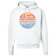 thumbnail image 2 of Inktastic Lake of the Ozarks Distressed Retro Sunset Adult Hoodie Sweatshirt, 2 of 4