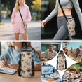 thumbnail image 6 of Bulopur Camo Bow Kids Backpack Set 5 Pcs Rugged Outdoor Book Bag with Lunch Bag, Pencil Case, Water Bottle Cover and Wrist Strap for Deer Hunting Country Girls Ages 6-12, 6 of 8