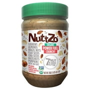Nuttzo Organic 7 Nut and Seed Butter Power Fuel Crunchy 26 Ounce