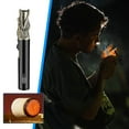 thumbnail image 5 of Multifunctional Metal Butane Lighters, 360 Degree Inverted Use, 1300°F High Temperature Adjustable Flame, Refillable Gas Lighter, 5 of 5