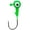 Limetreuse, variant on Strike King Mr. Crappie Jig Heads - 1/32 oz; Refrigerator White