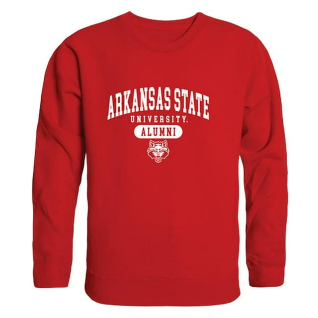 W Republic 560-211-RED-02 Men Arkansas State Red Wolves Alumni Fleece, Red - Medium