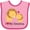 Pink and Fuchsia, variant on Inktastic I Love My Grandma Boys or Girls Baby Bib