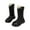 Black, variant on Boots for Girls Warm and Breathable High Boots Snow Boots Girls Fall and Winter Shoes Gold US 2