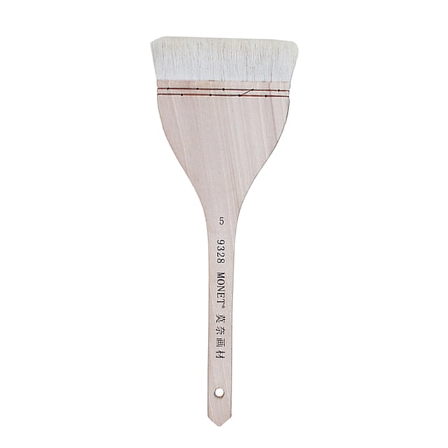 Pincel para pintar, pincel para pintar con acuarela, pincel de lana, mango de madera para