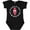 AB-Black, variant on Inktastic 1st Christmas Baby Nutcracker Soldier Boys or Girls Baby Bodysuit
