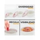 thumbnail image 2 of Contenedor Xtellar transparente De Ceramica Tazon Con Tapa Hermetica Set De 6 Pza, 2 of 5