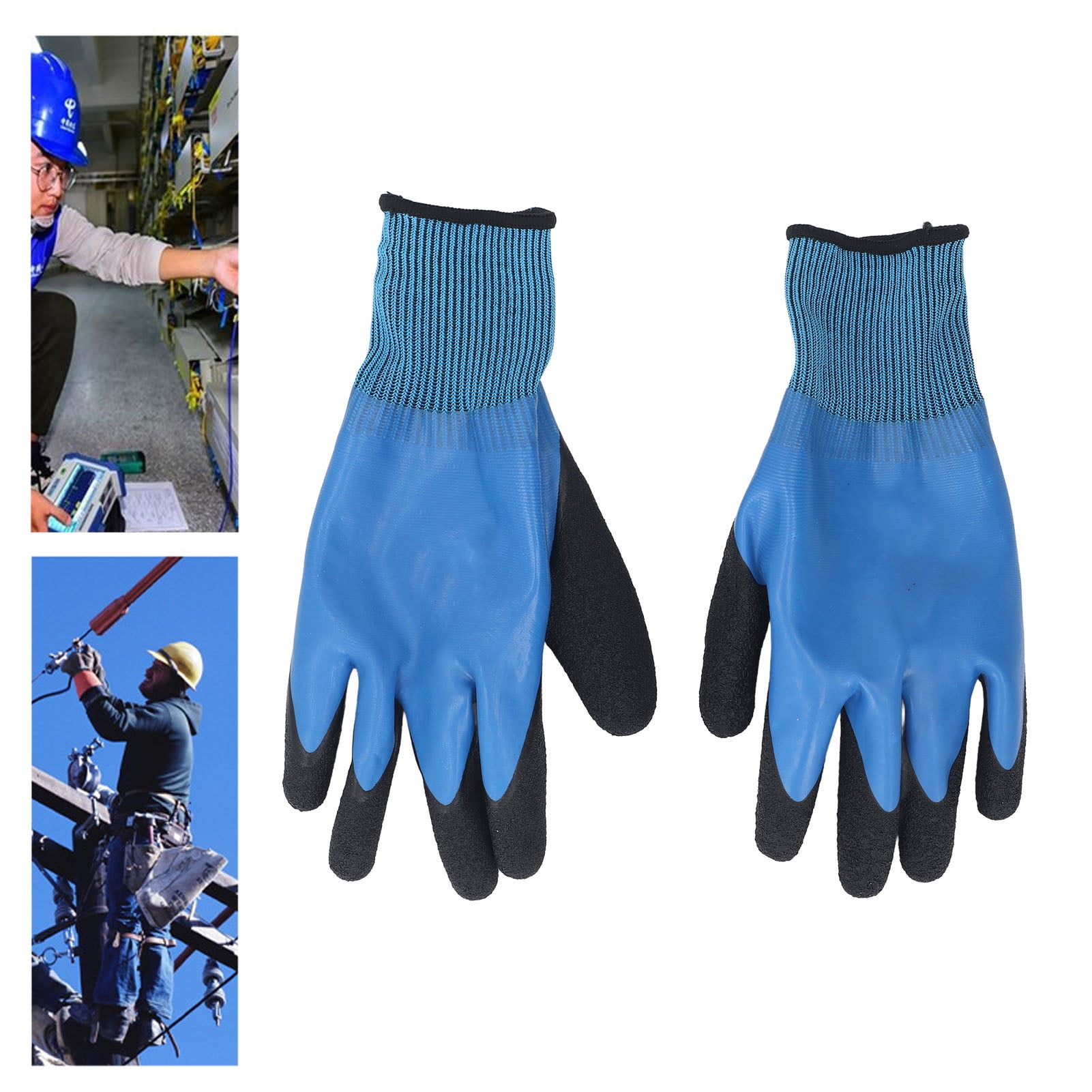 Electrical Insulated Gloves, Electrical Work Gloves Nylon Rubber  for Household Use