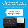 thumbnail image 3 of Hamilton Beach FlexBrew Trio 2-Way Works with Alexa Smart Coffee Maker, Compatible with K-Cup Pods or Grounds, Single Serve or Full 12c Pot, 56 oz. Removable Reservoir, Black (49911), 3 of 7