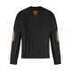 thumbnail image 5 of Blusas y camisas de manga larga con cuello redondo, sudadera con capucha, bolsillo, color liso, corte medio, media cremallera, para hombre, manga larga, sin capucha, ropa informal, chaquetas, blusa pa, 5 of 5