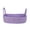 Purple, variant on Multifunctional Bowknot Woven Basket Cotton Materials Spacious Organizers For CDs Remote Control Stationery