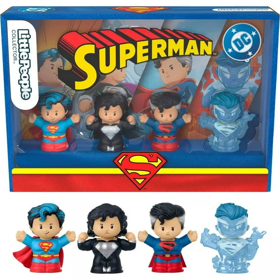 Little People Superman Through The Ages Mini Figure