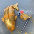 thumbnail image 3 of AUTUMN Fish Koi Garden Decor Mold, Concrete Cement Mold, Fish for Garden Figure, DIY Outdoor Decor, Koi Statue for Garden. One Mold - 2 Fish, 3 of 5
