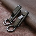 thumbnail image 2 of 2 Pcs Steel Belt Hook Keychain, Heavy Duty Key Holder for Belt, Hands-Free Clip for Outdoor Camping Hiking Fishing, 2 of 8